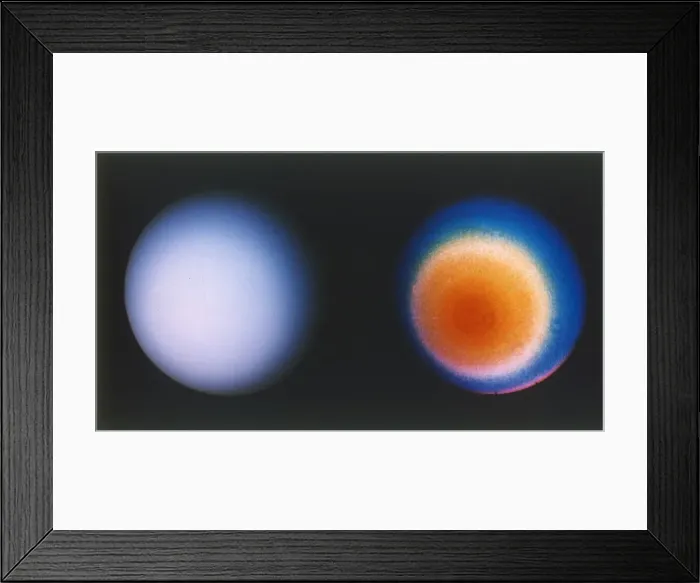 Framed Print : Uranus from Voyager 2 spacecraft, c1980s. Creator: NASA Framed Print : Uranus from Voyager 2 spacecraft, c1980s. Creator: NASA