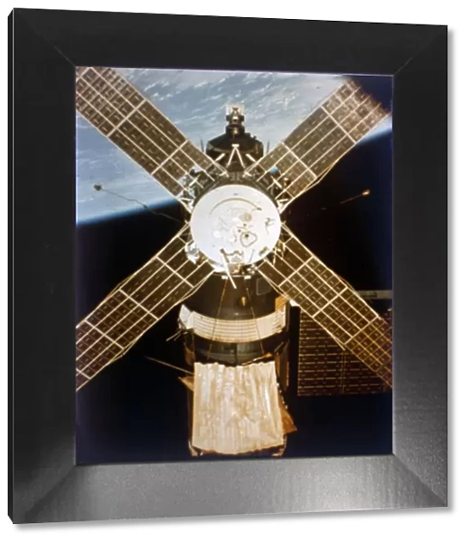 Last view of Skylab, 1974. Creator: NASA