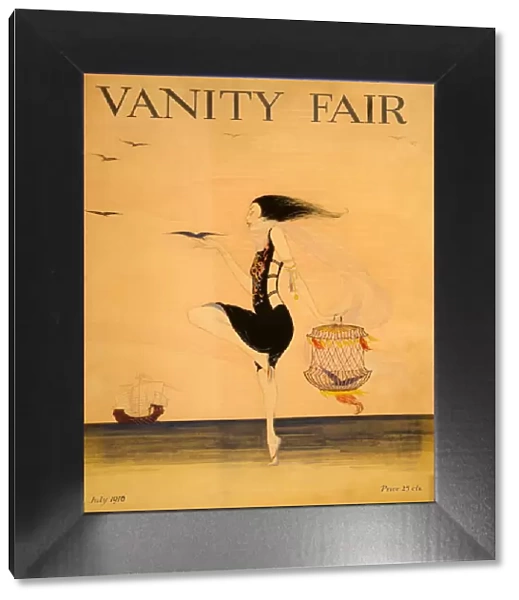 Vanity Fair cover, July 1916. Creator: American School (20th Century)
