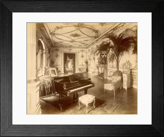 Framed Print : The Ballroom at 17 Grosvenor Place, London, 1890. Creator: Henry Bedford Lemere (1864-1944) Framed Print : The Ballroom at 17 Grosvenor Place, London, 1890. Creator: Henry Bedford Lemere (1864-1944)