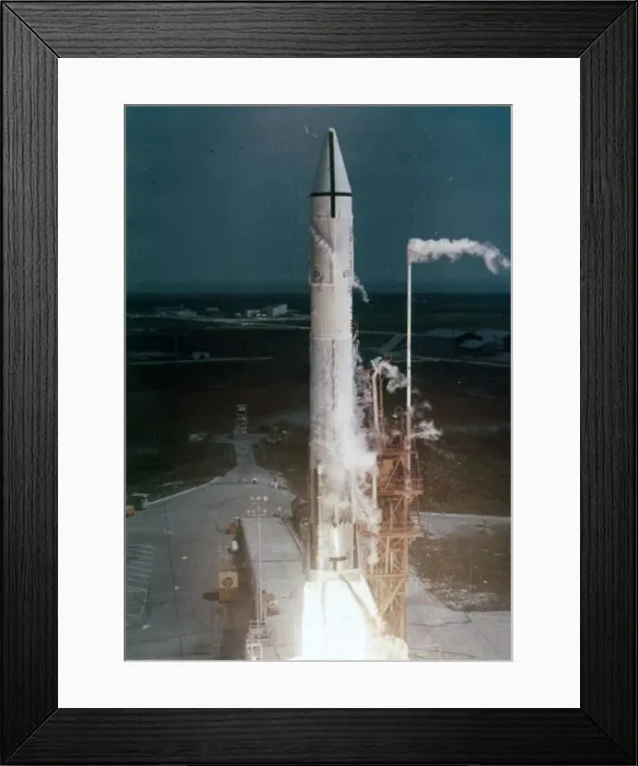 Framed Print : Atlas-Centaur rocket lifting off, Cape Canaveral Air Force Station, Florida, USA Framed Print : Atlas-Centaur rocket lifting off, Cape Canaveral Air Force Station, Florida, USA
