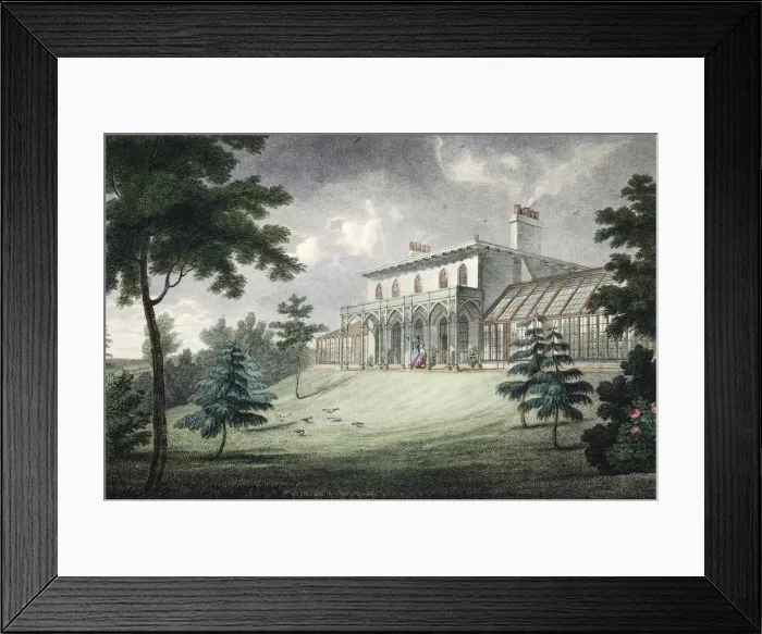 Framed Print : Mount Ararat, Wimbledon, pub. c1828. Creator: English School (19th Century) Framed Print : Mount Ararat, Wimbledon, pub. c1828. Creator: English School (19th Century)