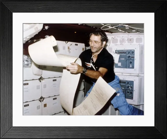 Framed Print : Astronaut Richard Truly, second Space Shuttle flight, November 1981. Creator: NASA Framed Print : Astronaut Richard Truly, second Space Shuttle flight, November 1981. Creator: NASA