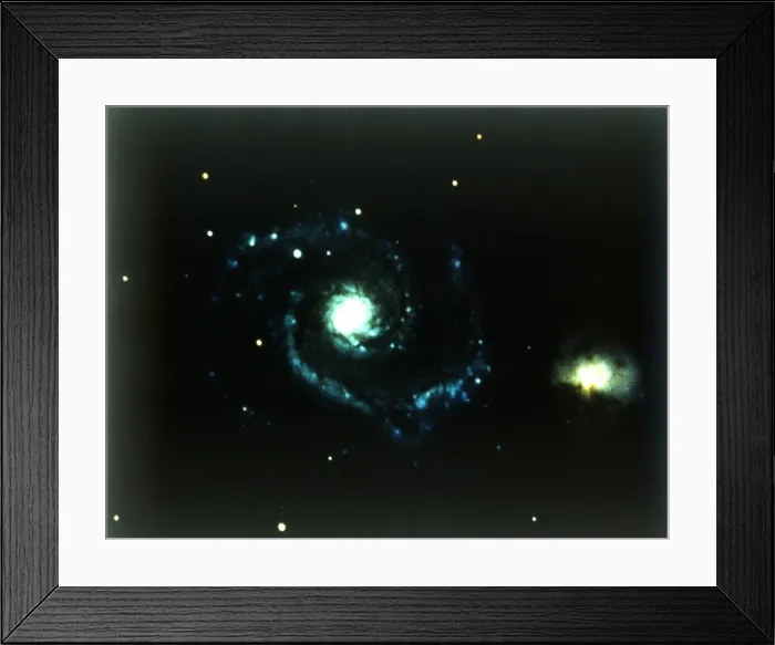 Framed Print : Whirlpool Galaxy in Canes Venatici. Creator: NASA Framed Print : Whirlpool Galaxy in Canes Venatici. Creator: NASA