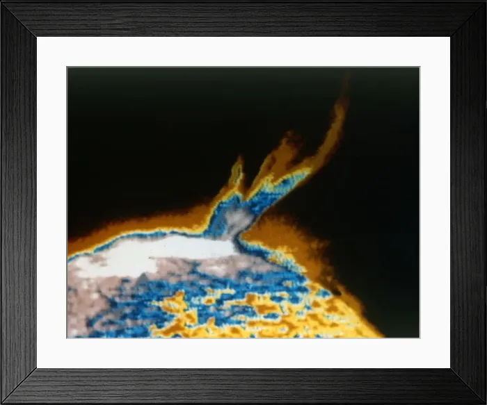 Framed Print : Solar eruption or flare. Creator: NASA Framed Print : Solar eruption or flare. Creator: NASA
