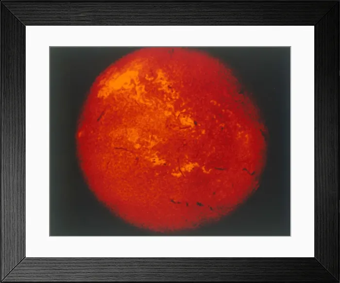 Framed Print : The Sun in H-alpha light. Creator: NASA Framed Print : The Sun in H-alpha light. Creator: NASA