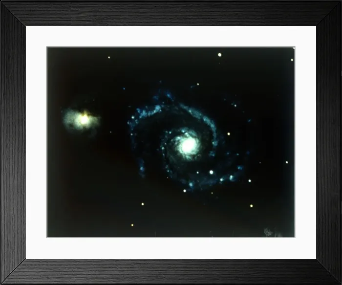 Framed Print : Whirlpool Galaxy in Canes Venatici. Creator: NASA Framed Print : Whirlpool Galaxy in Canes Venatici. Creator: NASA