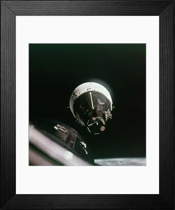 Framed Print : First rendezvous in space, 15 December 1965. Creator: NASA Framed Print : First rendezvous in space, 15 December 1965. Creator: NASA