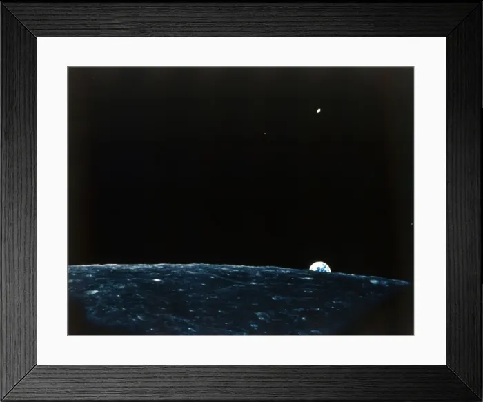 Framed Print : Earth from the Moon. Creator: NASA Framed Print : Earth from the Moon. Creator: NASA