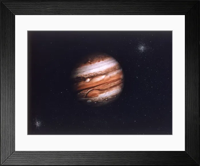 Framed Print : Jupiter from Voyager spacecraft. Creator: NASA Framed Print : Jupiter from Voyager spacecraft. Creator: NASA