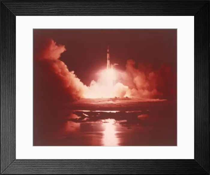 Framed Print : Rocket lifting off, Kennedy Space Center, Merritt Island, Florida, USA. Creator: NASA Framed Print : Rocket lifting off, Kennedy Space Center, Merritt Island, Florida, USA. Creator: NASA