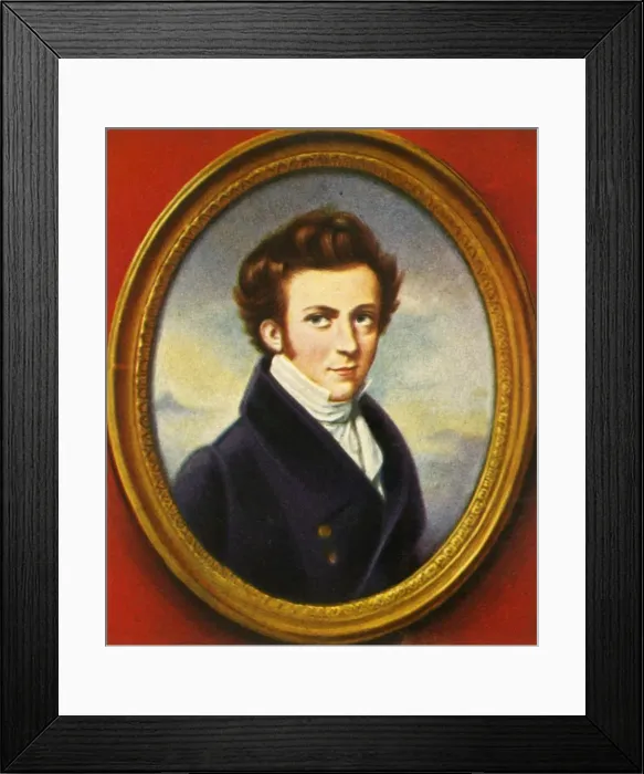 Framed Print : Franz Grillparzer, (1933). Creator: Unknown Framed Print : Franz Grillparzer, (1933). Creator: Unknown