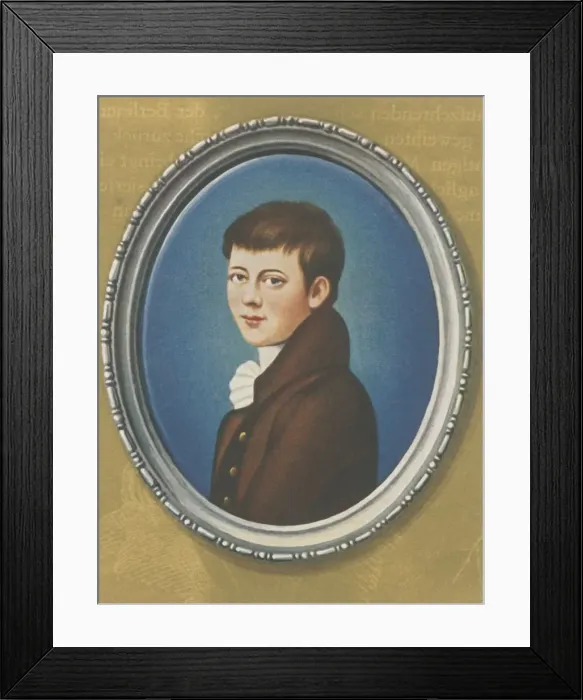 Framed Print : Heinrich von Kleist, (1933). Creator: Unknown Framed Print : Heinrich von Kleist, (1933). Creator: Unknown
