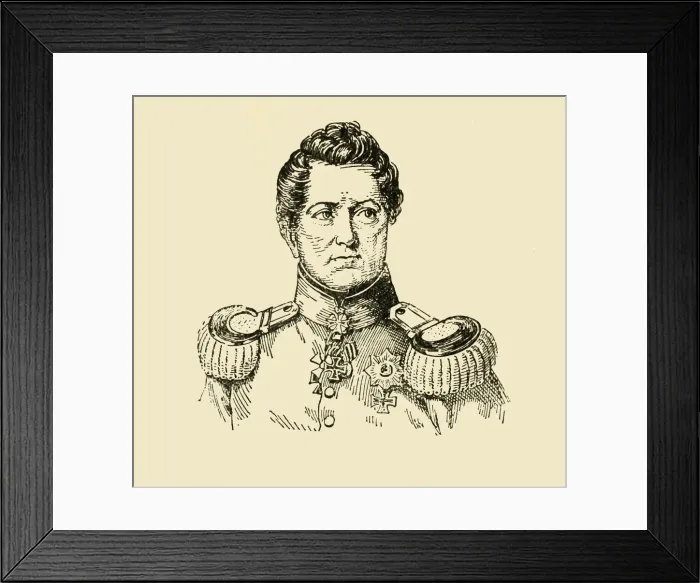 Framed Print : August Wilhelm Anton Graf Neidhardt von Gneisenau, (1933). Creator: Unknown Framed Print : August Wilhelm Anton Graf Neidhardt von Gneisenau, (1933). Creator: Unknown
