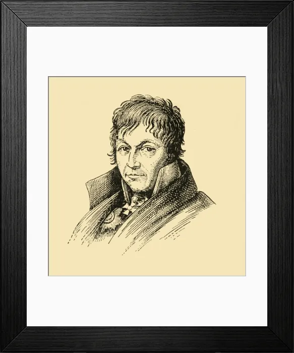 Framed Print : Gerhard Johann David Scharnhorst, (1933). Creator: Unknown Framed Print : Gerhard Johann David Scharnhorst, (1933). Creator: Unknown