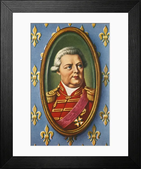 Framed Print : Ludwig XVIII, (1933). Creator: Unknown Framed Print : Ludwig XVIII, (1933). Creator: Unknown