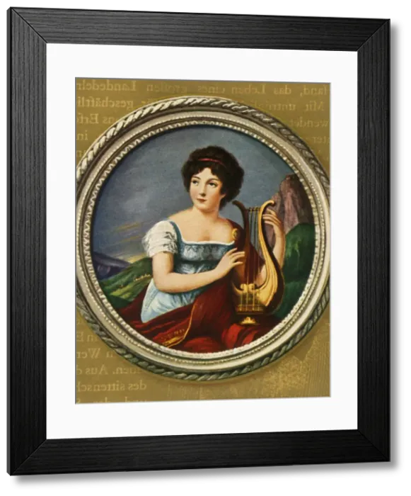 Framed Print : Anne Germaine De Stael-Holstein, (1933). Creator: Unknown Framed Print : Anne Germaine De Stael-Holstein, (1933). Creator: Unknown