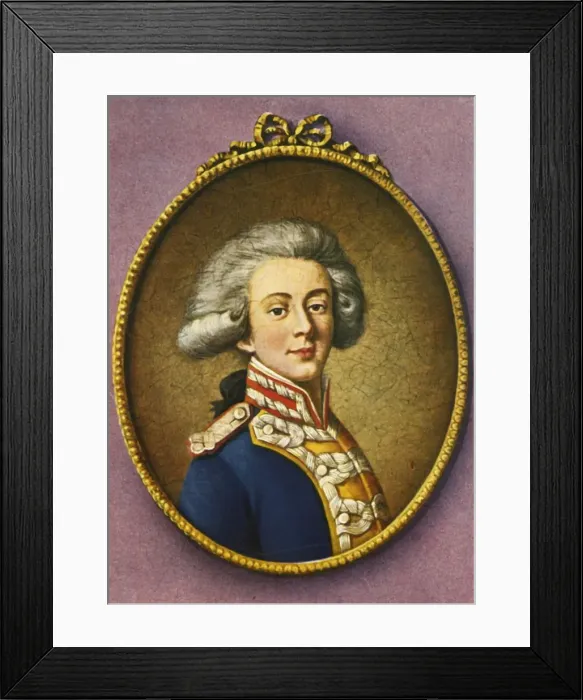Framed Print : Marie Joseph Paul Marquis De Lafayette, (1933). Creator: Unknown Framed Print : Marie Joseph Paul Marquis De Lafayette, (1933). Creator: Unknown