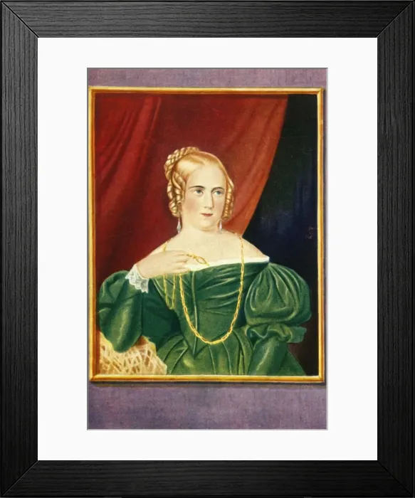 Framed Print : Unbekannte Dame, (1933). Creator: Unknown Framed Print : Unbekannte Dame, (1933). Creator: Unknown