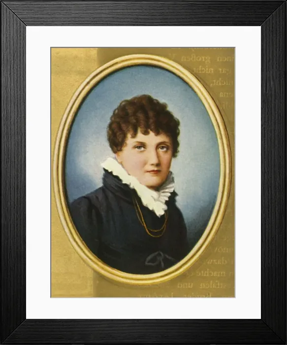 Framed Print : Caroline Bonaparte, (1933). Creator: Unknown Framed Print : Caroline Bonaparte, (1933). Creator: Unknown