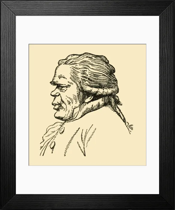 Framed Print : Georges Jaques Danton, (1933). Creator: Unknown Framed Print : Georges Jaques Danton, (1933). Creator: Unknown