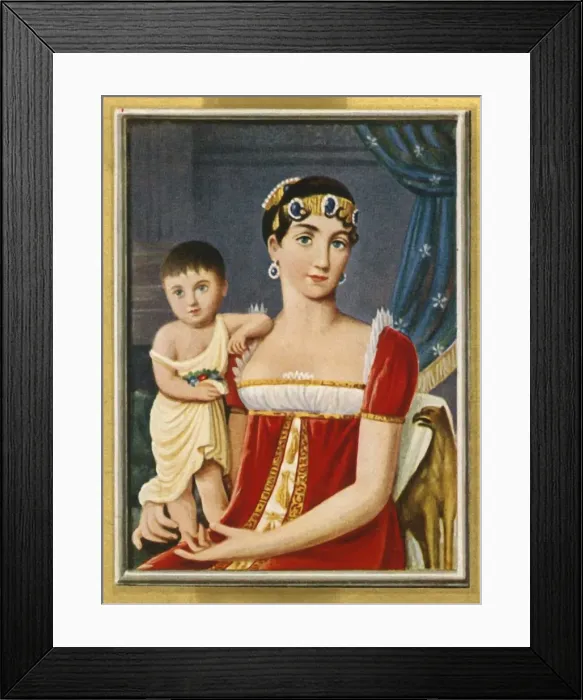 Framed Print : Auguste Amalie de Beauharnais, (1933). Creator: Unknown Framed Print : Auguste Amalie de Beauharnais, (1933). Creator: Unknown
