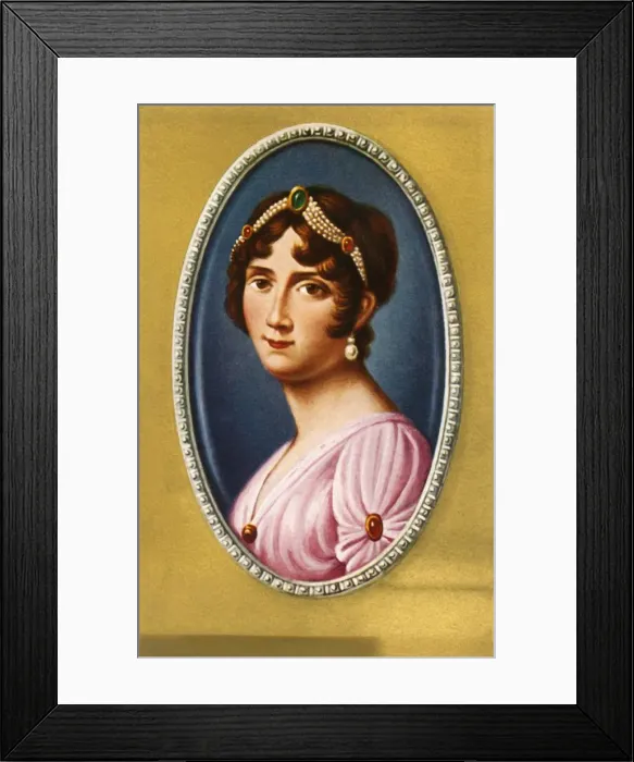 Framed Print : Josephine Beauharnais, (1933). Creator: Unknown Framed Print : Josephine Beauharnais, (1933). Creator: Unknown