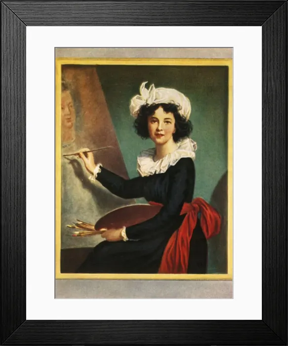 Framed Print : Elisabeth Louise De Vigee-Lebrun, (1933). Creator: Unknown Framed Print : Elisabeth Louise De Vigee-Lebrun, (1933). Creator: Unknown