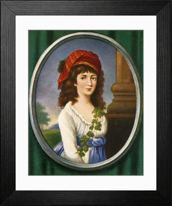 Framed Print : Charlotte Corday, (1933). Creator: Unknown Framed Print : Charlotte Corday, (1933). Creator: Unknown