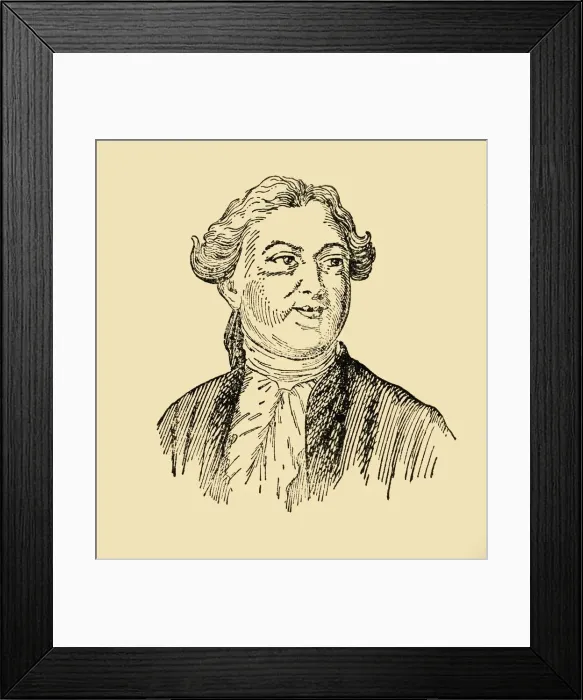 Framed Print : Anne Robert Jacques Necker, (1933). Creator: Unknown Framed Print : Anne Robert Jacques Necker, (1933). Creator: Unknown