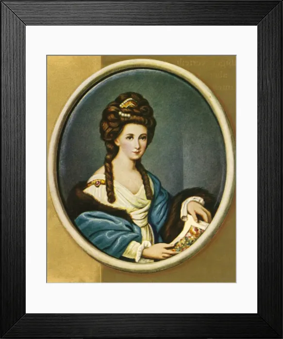 Framed Print : Angelika Kauffman, (1933). Creator: Unknown