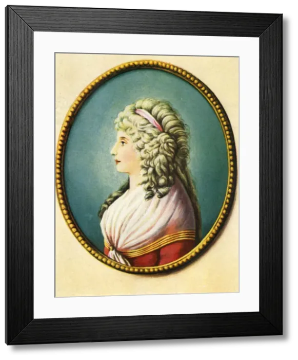 Framed Print : Charlotte von Stein, (1933). Creator: Unknown Framed Print : Charlotte von Stein, (1933). Creator: Unknown