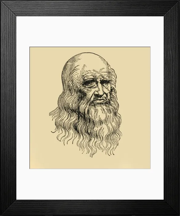 Framed Print : Leonardo Da Vinci, (1933). Creator: Unknown Framed Print : Leonardo Da Vinci, (1933). Creator: Unknown