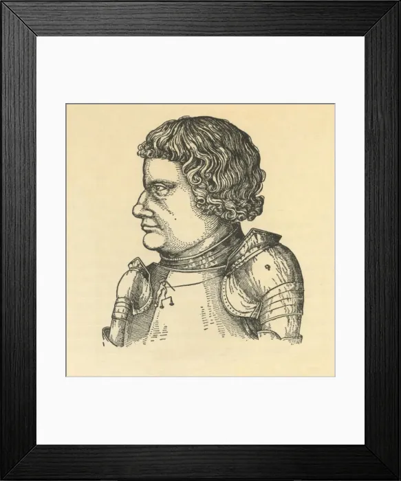 Framed Print : Franz Von Sickingen, (1933). Creator: Unknown Framed Print : Franz Von Sickingen, (1933). Creator: Unknown