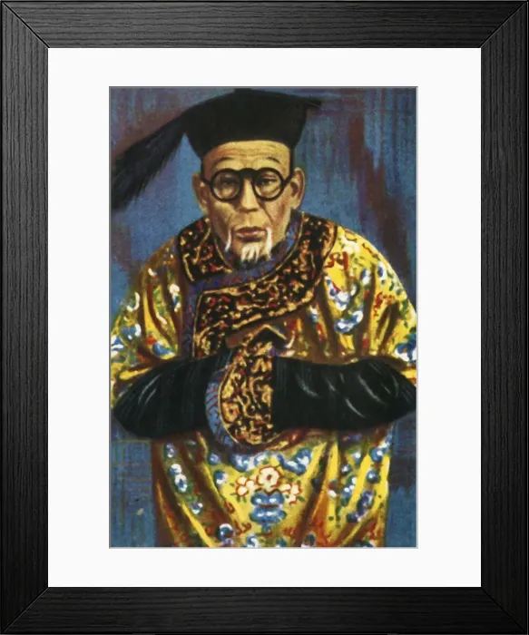 Framed Print : Lon Chaney in Mr. Wu, c1928. Creator: Unknown Framed Print : Lon Chaney in Mr. Wu, c1928. Creator: Unknown