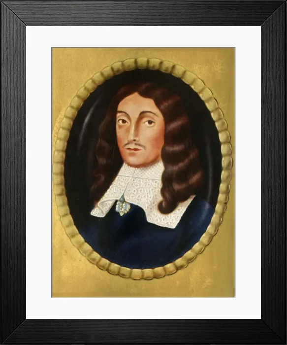 Framed Print : John Milton, (1933). Creator: Unknown Framed Print : John Milton, (1933). Creator: Unknown