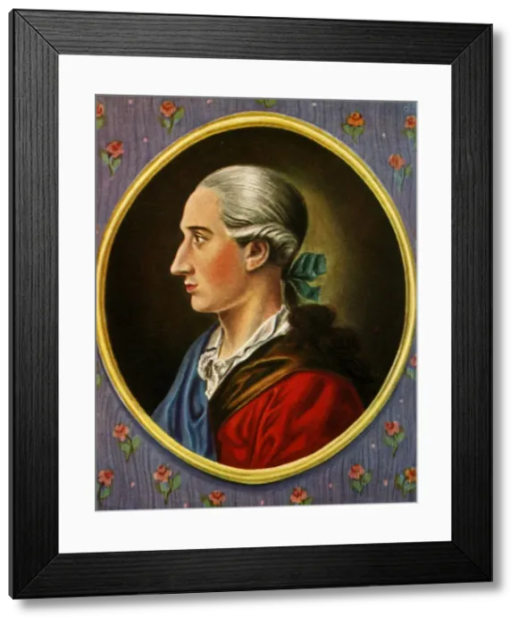 Framed Print : Johann Wolfgang Von Goethe, (1933). Creator: Unknown Framed Print : Johann Wolfgang Von Goethe, (1933). Creator: Unknown