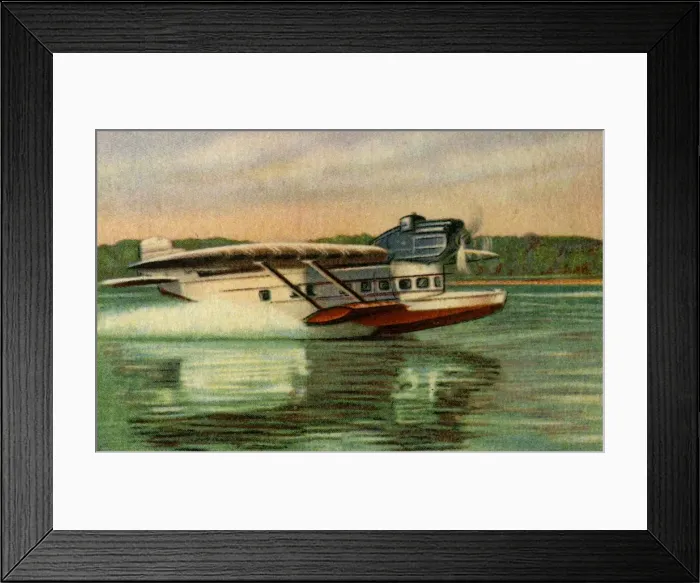 Framed Print : Dornier Delphin III flying boat, 1920s, (1932). Creator: Unknown