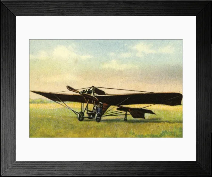 Framed Print : Grades monoplane, 1908, (1932). Creator: Unknown Framed Print : Grades monoplane, 1908, (1932). Creator: Unknown