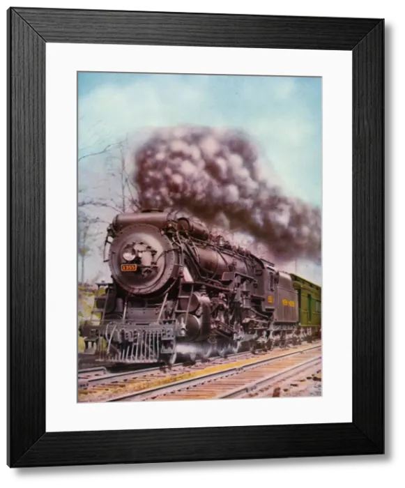 Framed Print : On the New York, New Haven, and Hartford Railroad, 1935-36. Creator: Unknown Framed Print : On the New York, New Haven, and Hartford Railroad, 1935-36. Creator: Unknown