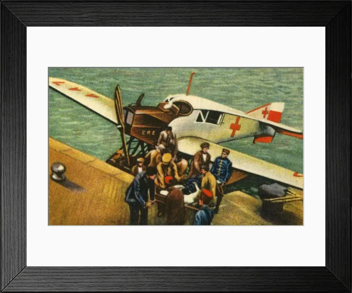 Framed Print : Junkers F 13w medical plane, c1919, (1932). Creator: Unknown Framed Print : Junkers F 13w medical plane, c1919, (1932). Creator: Unknown
