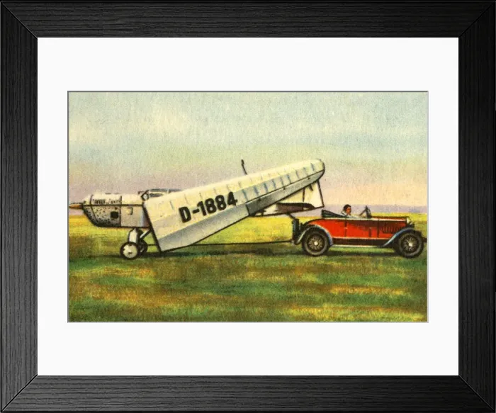 Framed Print : Messerschmitt M 23c plane, 1920s, (1932). Creator: Unknown Framed Print : Messerschmitt M 23c plane, 1920s, (1932). Creator: Unknown
