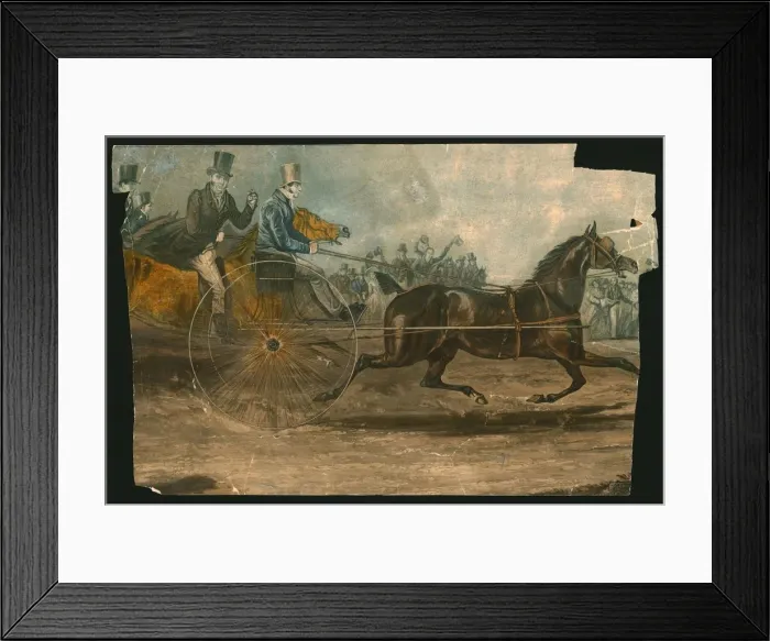 Framed Print : The Celebrated Tom Thumb, c1830. Creator: Unknown Framed Print : The Celebrated Tom Thumb, c1830. Creator: Unknown