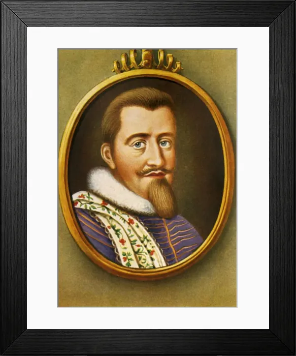 Framed Print : Christian IV, (1933). Creator: Unknown Framed Print : Christian IV, (1933). Creator: Unknown