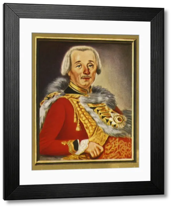 Framed Print : Hans Joachim Von Ziethen, (1933). Creator: Unknown Framed Print : Hans Joachim Von Ziethen, (1933). Creator: Unknown