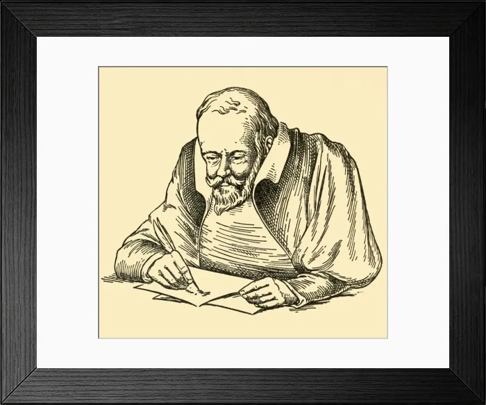 Framed Print : Miguel De Cervantes Saavedra, (1933). Creator: Unknown Framed Print : Miguel De Cervantes Saavedra, (1933). Creator: Unknown
