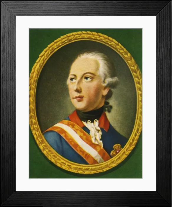Framed Print : Joseph II, (1933). Creator: Unknown Framed Print : Joseph II, (1933). Creator: Unknown