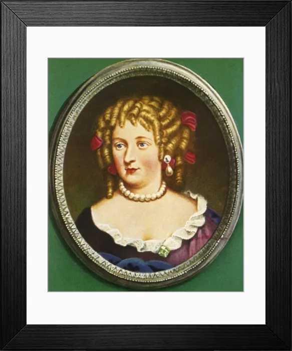 Framed Print : Marquise De Montespan, (1933). Creator: Unknown Framed Print : Marquise De Montespan, (1933). Creator: Unknown