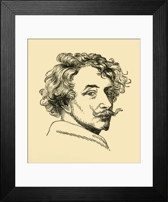 Framed Print : Anthonis Van Dyck, (1933). Creator: Unknown Framed Print : Anthonis Van Dyck, (1933). Creator: Unknown