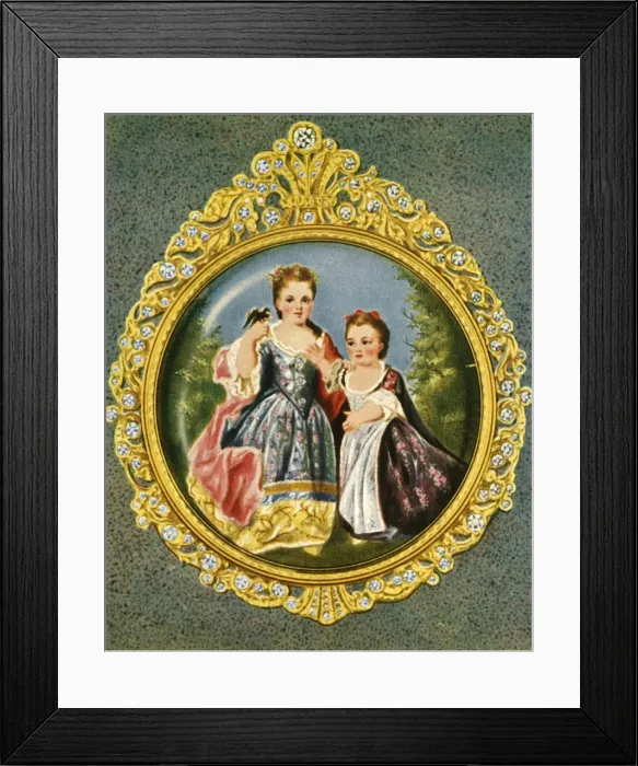 Framed Print : Ludwigs XV. Tochter, (1933) Creator: Unknown Framed Print : Ludwigs XV. Tochter, (1933) Creator: Unknown